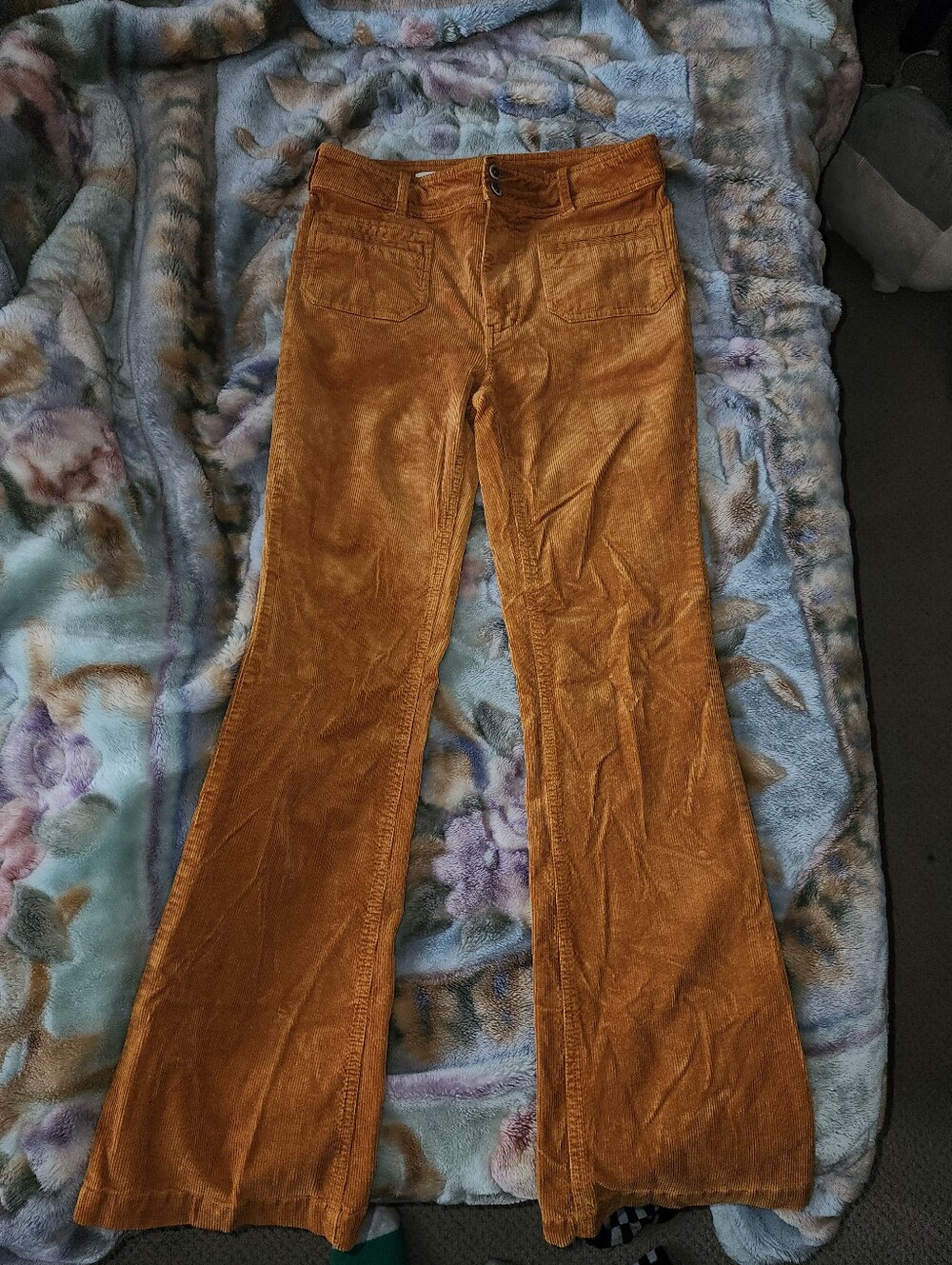 Anthropologie Corduroy Flares